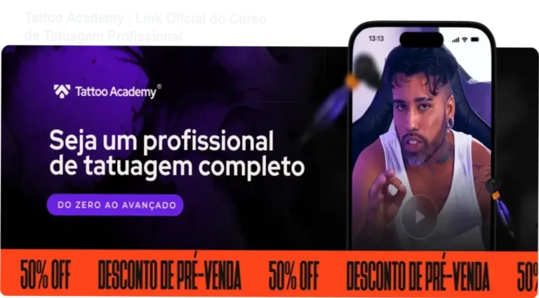 Tattoo Academy de Raphael Salles – link correto e acesso oficial