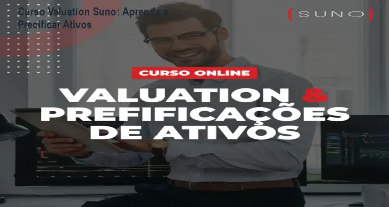 Aula prática de valuation de ativos no curso online da Suno Research
