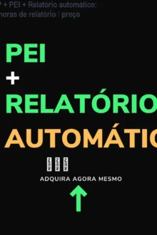 VB-MAPP + PEI + Relatório automático: eliminar horas de relatório – preço
