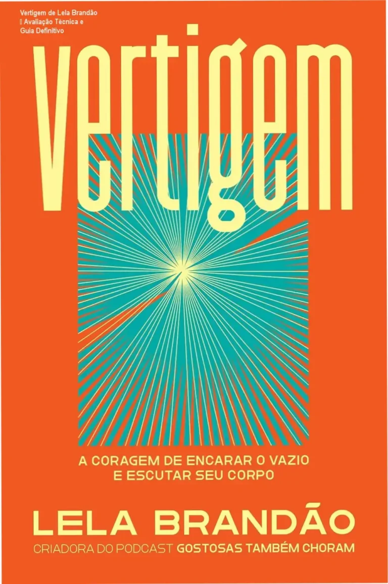 Capa do ebook Vertigem de Lela Brandão, mostrando título e design ilustrando reconexão interior