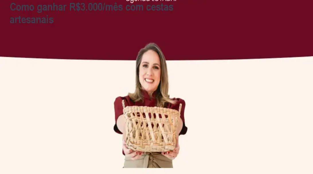 Como ganhar R$3.000/mês com cestas artesanais