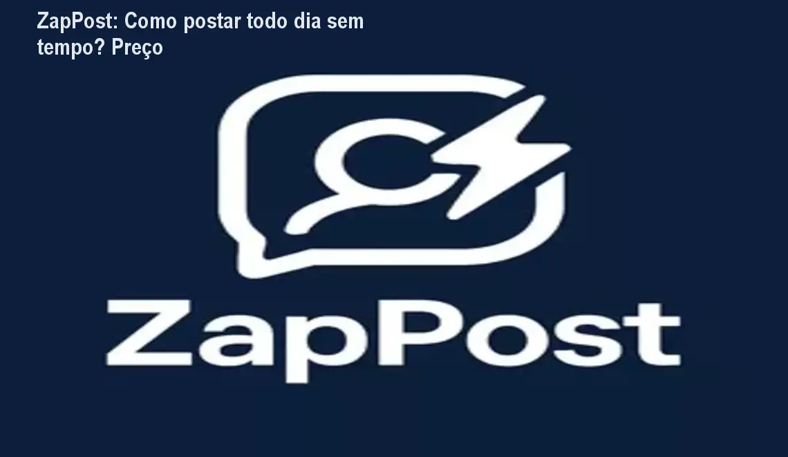 ZapPost enviando posts diários prontos para redes sociais via WhatsApp