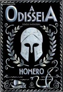 Capa do ebook 'A Odisseia' por Homero, traduzido por Odorico Mendes, em formato digital