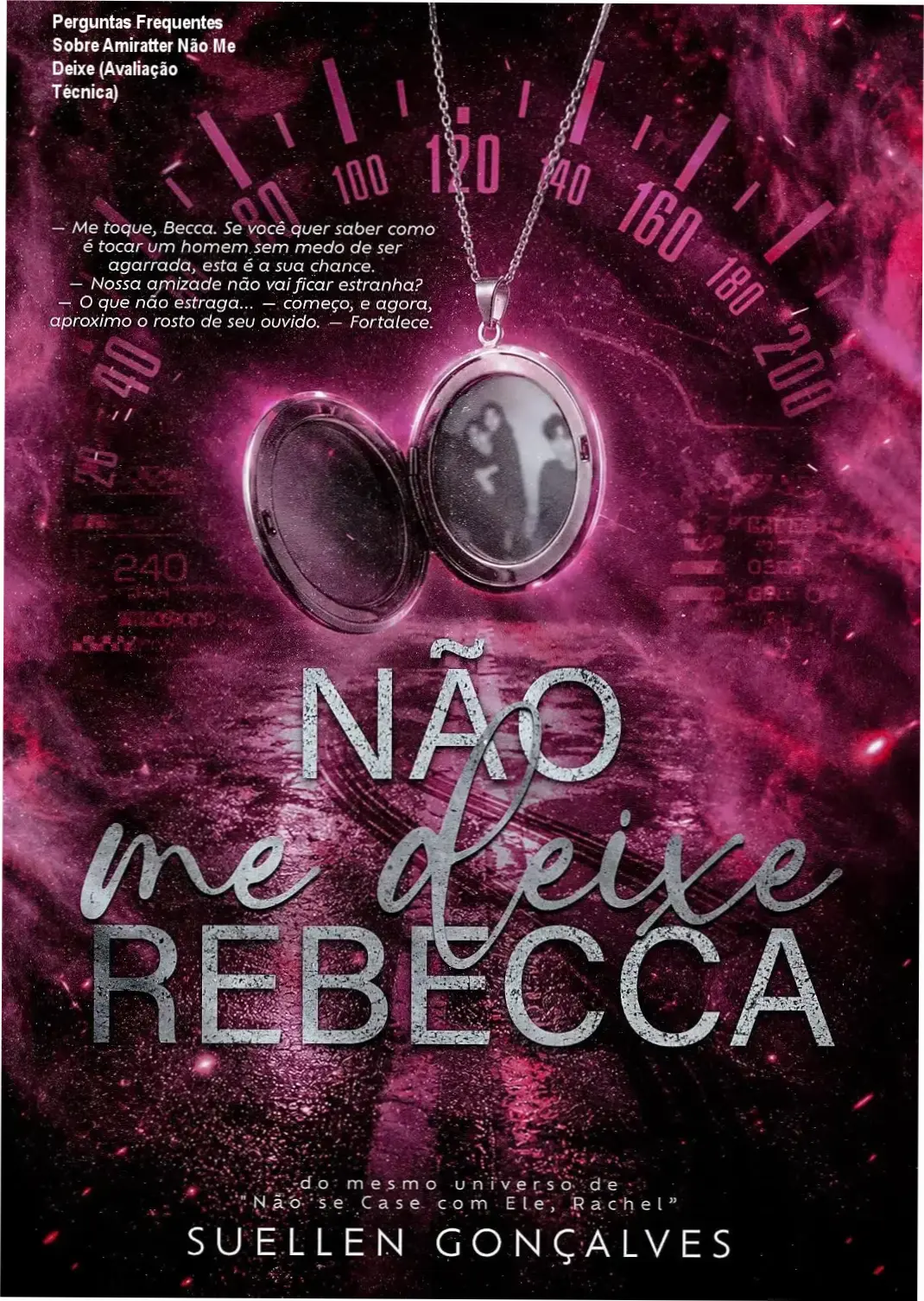 Capa do livro Não Me Deixe com destaque para ilustrações familiares e emocionais