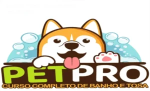 Guia explicativo sobre o produto digital Curso de Banho e Tosa PET PRO