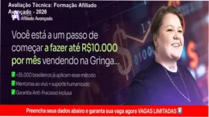 Guia explicativo sobre o produto digital Formação Afiliado Avançado - 2026