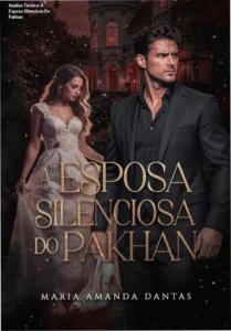 Capa emocionante do eBook 'A Esposa Silenciosa Do Pakhan', mostrando intriga e romance na história de Katharine e Aleksandr.