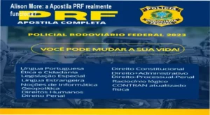 Apostila PRF Alison More bastidores funcionamento visão interna