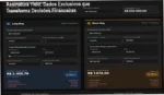 Plataforma exclusiva de análise de rendimento imobiliário e financeiro, com interface segura e dados curados.