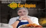 CARDÁPIO 500 OPÇÕES MONTADAS AGILIDADE NA CRIAÇÃO DE REFECÇÕES PARA RESTAURANTES