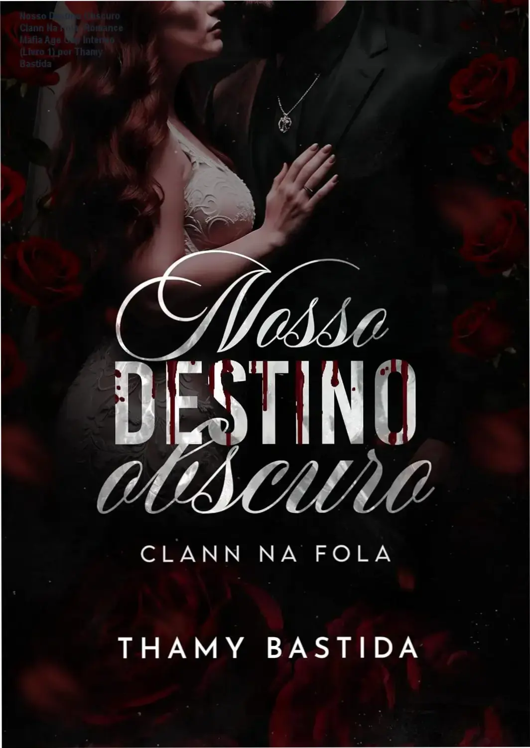 Capa do livro com os protagonistas Fionn e Luara em cena de confronto emocional
