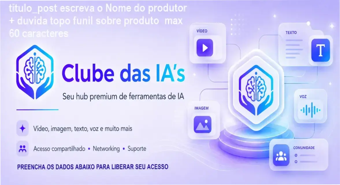 Clube das IA's: bastidores, como funciona e experiência interna do usuário