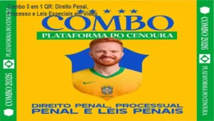 Combo 3 em 1 Method QR interno - panorama técnico das disciplinas penal e processo penal com QR Code