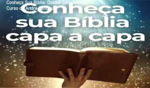 Interface do curso online Conheça Sua Bíblia com materiais de apoio em PDF