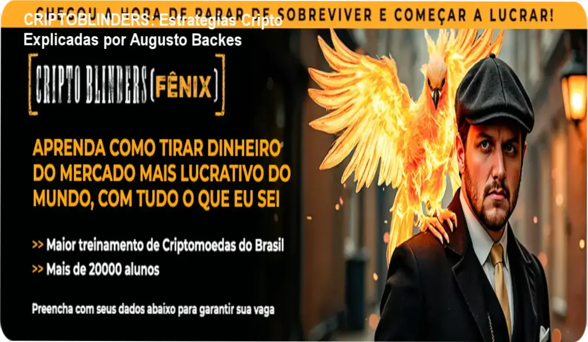 CRIPTOBLINDERS Augusto Backes bastidores