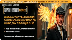 CRIPTOBLINDERS FÊNIX de Augusto Backes, uma oportunidade para aprender estratégias de criptomoedas