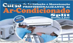 Avaliação técnica do Curso Ar Condicionado Split com foco em doutrina prática e infraestrutura