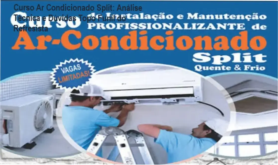 Avaliação técnica do Curso Ar Condicionado Split com foco em doutrina prática e infraestrutura