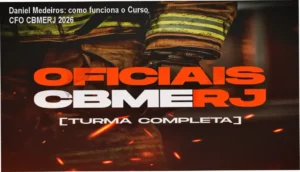 Curso Perspectiva CFO CBMERJ 2026 Daniel Medeiros bastidores e funcionamento interno