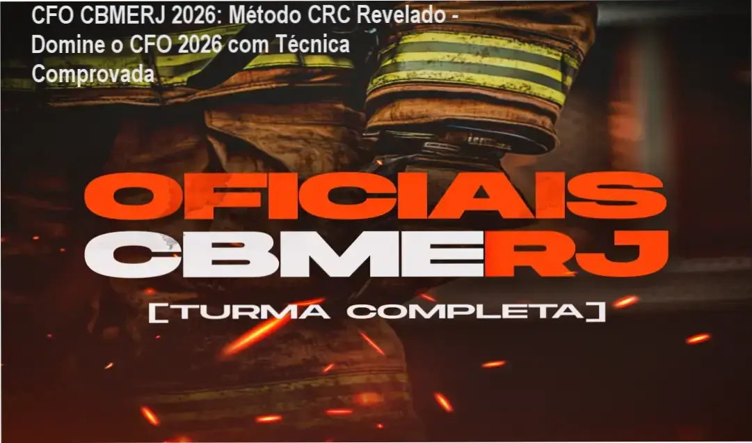 Curso Perspectiva oferecendo aulas de preparação para CFO CBMERJ com caderno aberto, simulações em papel e aluno em posição de estudo