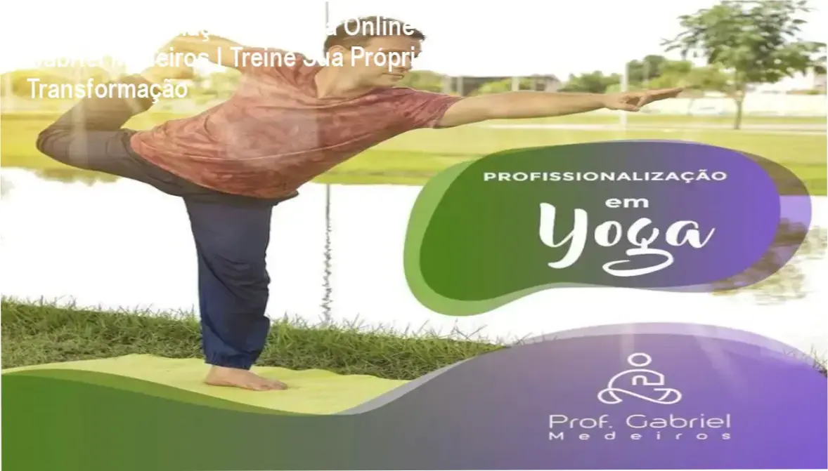 Imagem interna do portal de aprendizado do curso online de formação em yoga com relatórios de progresso e módulos interativos