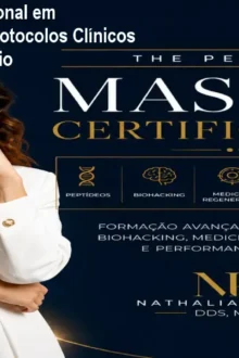 Certificação Internacional em Peptídeos: Domine Protocolos Clínicos com Dra Nathalia Bettio