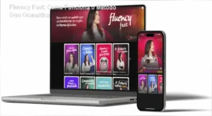 Fluency Fast Mentora bastidores funcionamento método conversação ao vivo