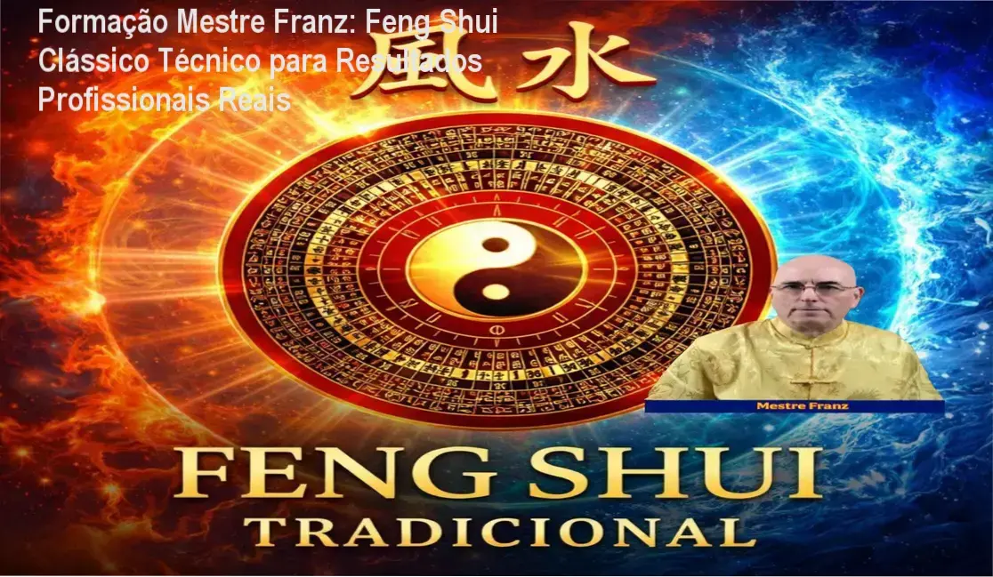 Formação em Feng Shui Tradicional com Mestre Franz - Ensino técnico com bússola chinesa e aplicação profissional