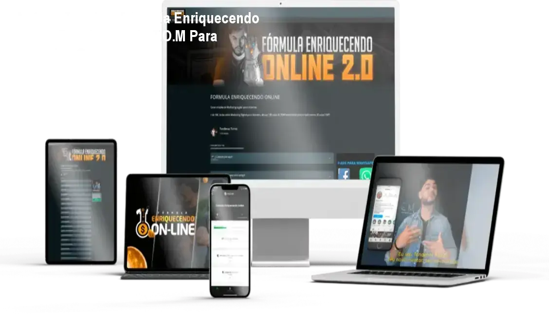Fórmula Enriquecendo Online: O Método T.O.M para criar negócios digitais sem aparecer