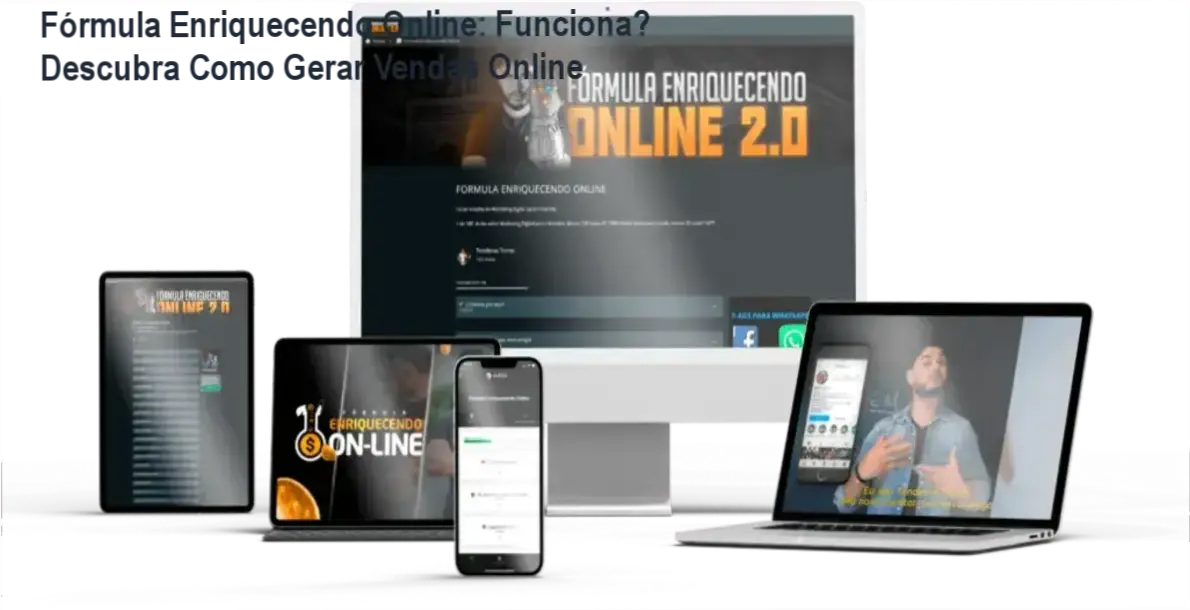 Fórmula Enriquecendo Online - Bastidores do Método T.O.M para Vendas Online