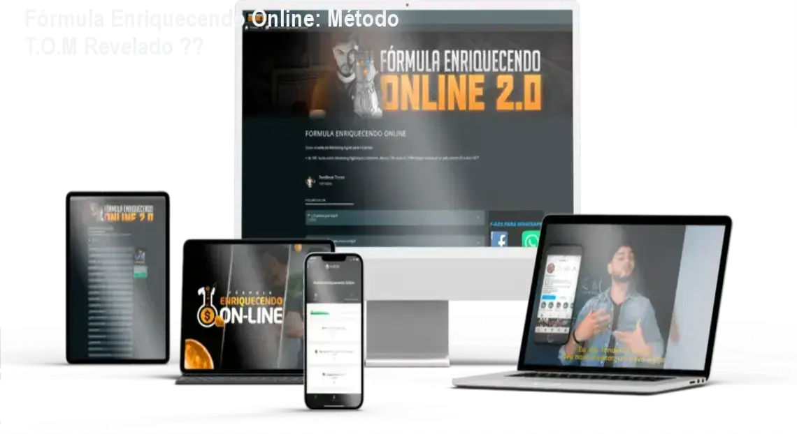 Fórmula Enriquecendo Online por trás das cenas: método T.O.M em ação com Tondimas Tôrres