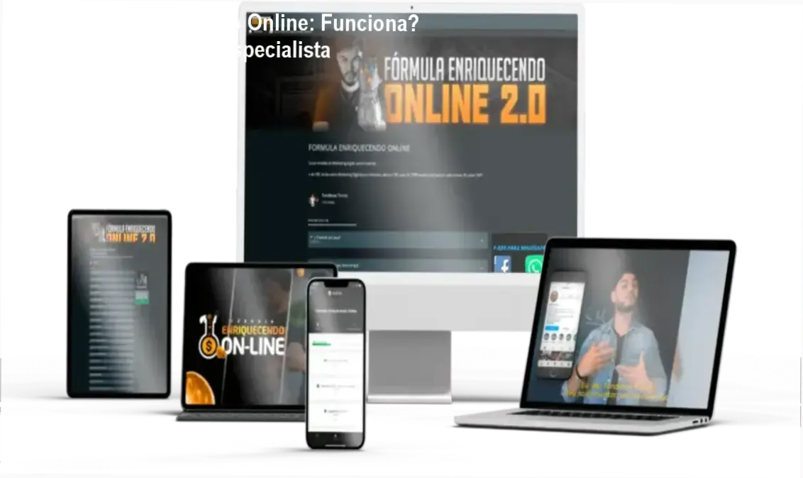 Fórmula Enriquecendo Online por Tondimas Tôrres revelando bastidores, funcionamento interno e experiência do usuário