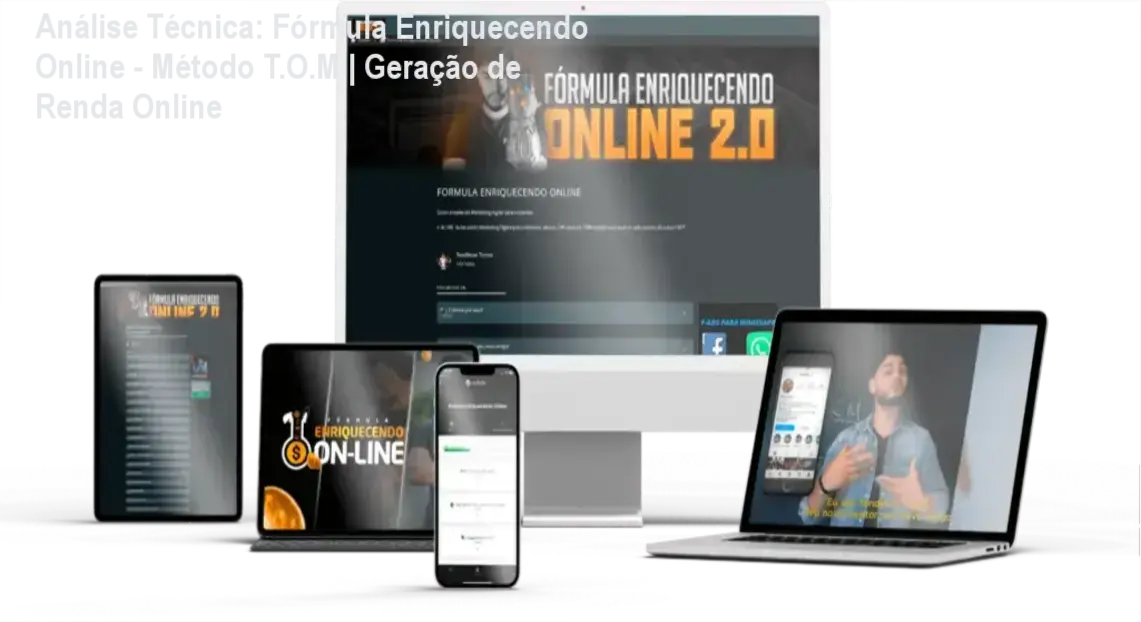 Fórmula Enriquecendo Online - por dentro do método T.O.M e resultados reais