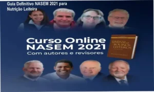 Especialistas discutindo capítulos científicos do modelo NASEM 2021 em aula online sobre nutrição animal