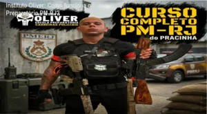 Instituto Óliver Preparatório PM-RJ por dentro mostrando funcionamento e bastidores