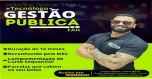 Instituto Óliver Tecnólogo Gestão Pública bastidores e funcionamento interno