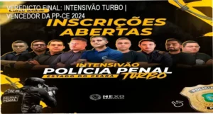 Intensivão Turbo Nexo Concursos: Programa de estudos gamificado para Polícia Penal do Ceará com metas diárias e acervo em HD