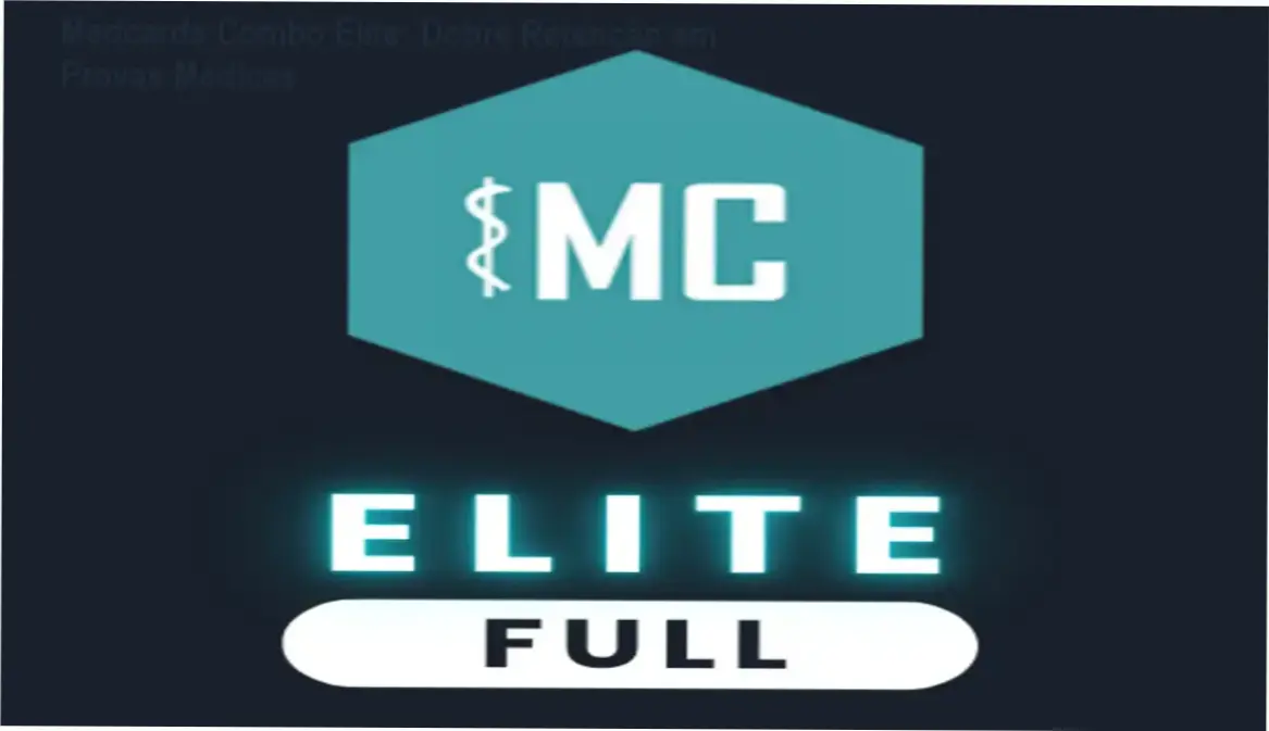Guia visual de Medcards Combo Elite para estudos de medicina com flashcards adaptativos