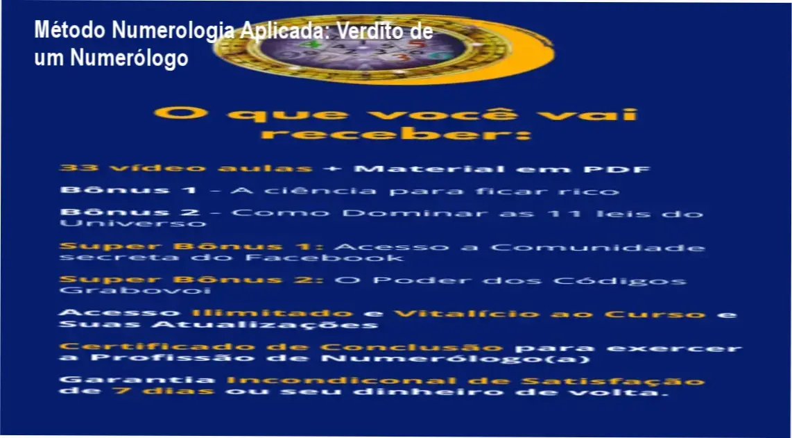Método Numerologia Aplicada do Rafà Almeida: bastidores e visão interna do curso mais vendido do Brasil