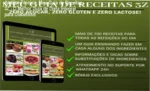 Meu Guia de Receitas 3Z com destaque para o autor Rosane A. da Silva e detalhes sobre o volume de receitas adaptadas para múltiplas restrições alimentares