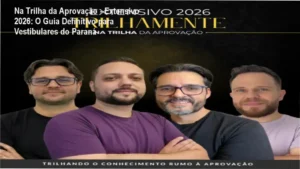 Na Trilha da Aprovação - Extensivo 2026 com Professor JV: Bastidores do método focado no Paraná