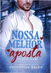 Capa atraente de 'Nossa Melhor Aposta', romance entre chefes e funcionárias em aposta de duas meses