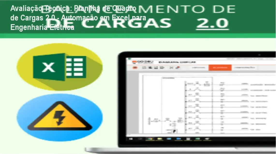 Avaliação técnica da Planilha de Quadro de Cargas 2.0 desenvolvida por Gooru Soluções Digitais com programação VBA em Excel