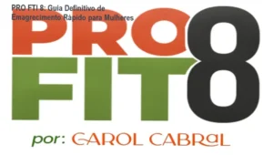 PRO FTI 8 curso de emagrecimento com nutricionista Caroline Cabral - suporte personalizado