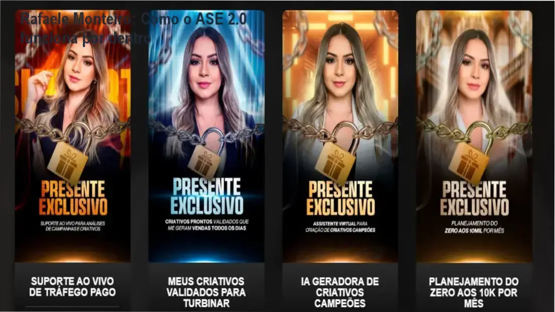 Rafaele Monteiro ASE 2.0 Revolução dos Afiliados bastidores e funcionamento interno do treinamento
