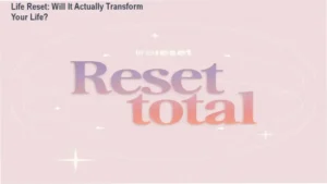 Visão interna do Reset Total da Life Reset, mostrando a interface do programa e o grupo de suporte exclusivo