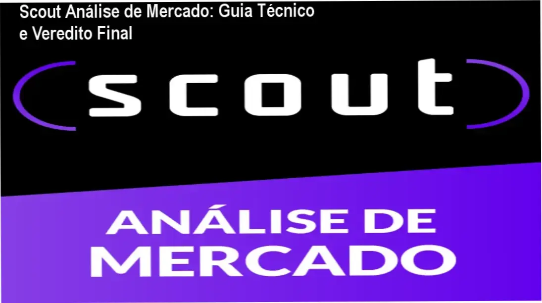 Imagem ilustrando o curso Scout de Análise de Mercado no Futebol, mostrando módulos online e certificação.