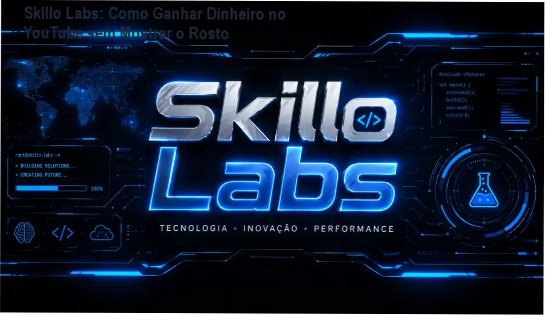 Skillo Labs: Estratégia para criar canais do YouTube sem aparecer e gerar receita em dólar