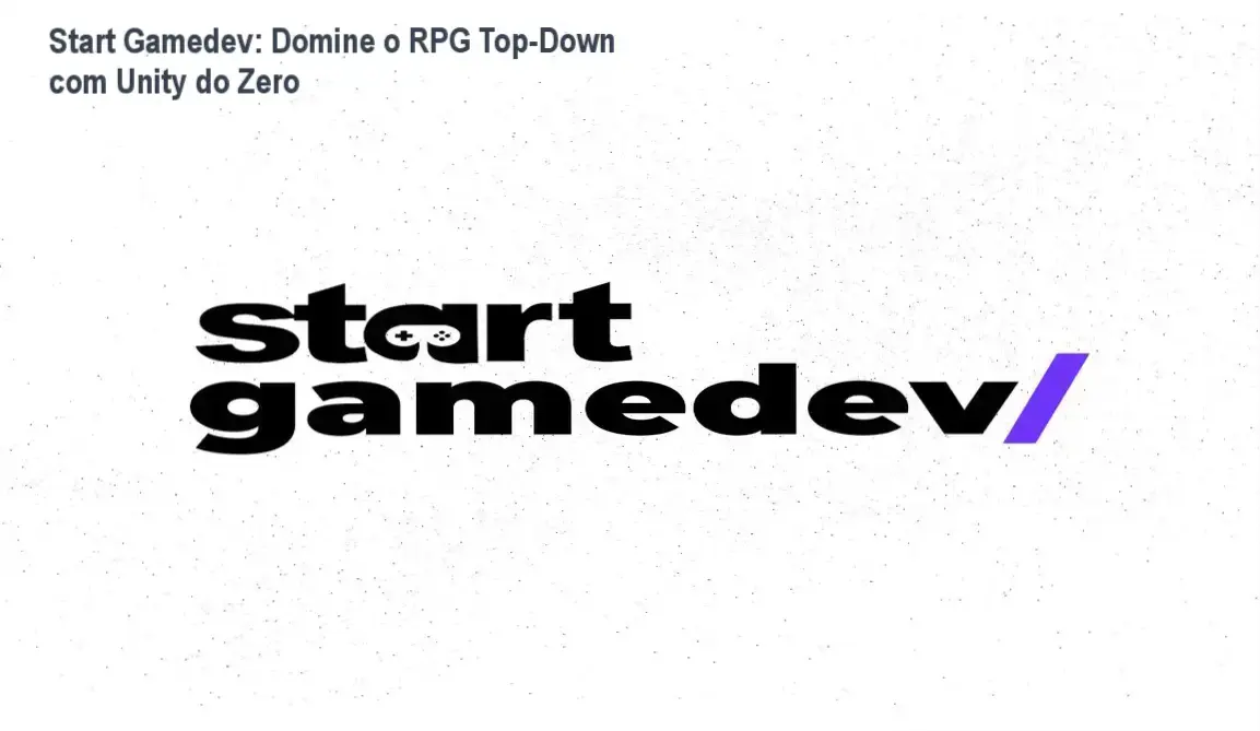 Instrução passo a passo para criar jogos RPG usando Unity