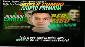 Evandro Azevedo Lima explicando estratégias de arbitragem e DeFi dentro do curso